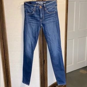 Super stretch American Eagle jeggings